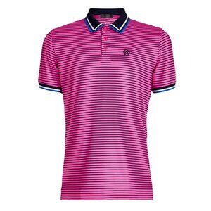 NWT G/Fore Men's Skull & T'S 3D Banded Sleeve Tech Golf Polo Shirt Small S